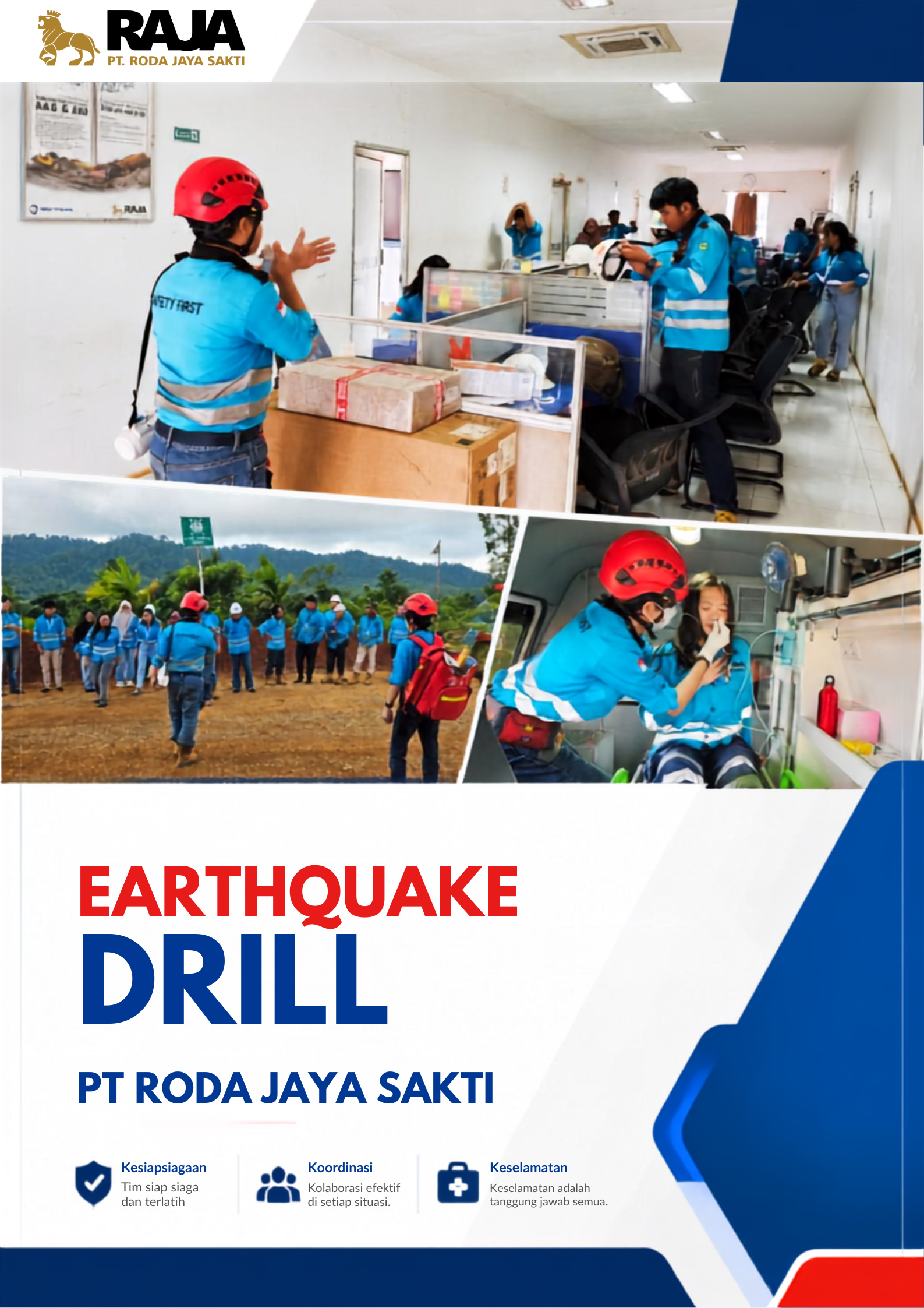 Earthquake Drill PT Roda Jaya Sakti